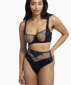 Scantilly By Curvy Kate Outlet Scantilly Fallen Angel High Waist Brief