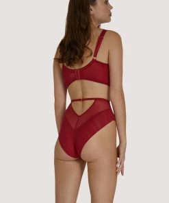 Scantilly By Curvy Kate Scantilly Fallen Angel Red High Waist Brief Outlet 12 Scantilly By Curvy Kate Scantilly Fallen Angel Red High Waist Brief Outlet