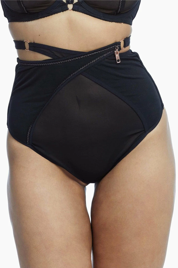 Scantilly By Curvy Kate Scantilly Unzipped High Waist Brief 3 Scantilly By Curvy Kate Scantilly Unzipped High Waist Brief