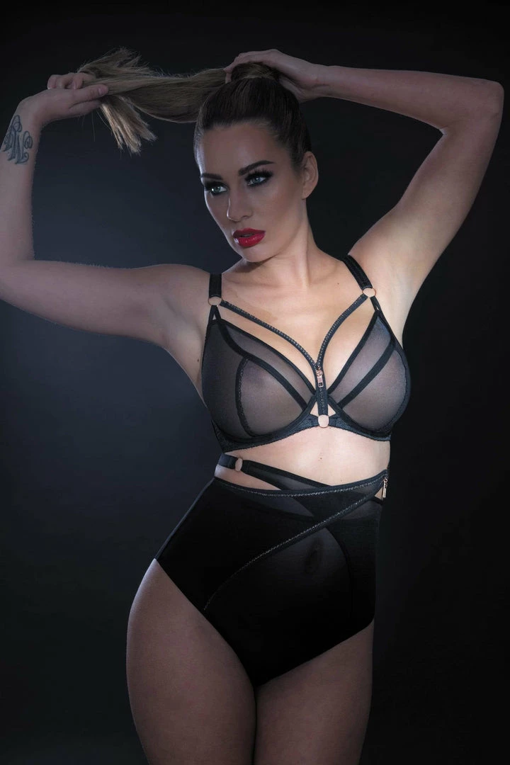 Scantilly By Curvy Kate Scantilly Unzipped High Waist Brief 5 Scantilly By Curvy Kate Scantilly Unzipped High Waist Brief