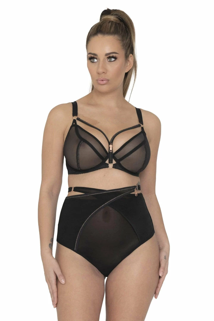 Scantilly By Curvy Kate Scantilly Unzipped High Waist Brief 6 Scantilly By Curvy Kate Scantilly Unzipped High Waist Brief