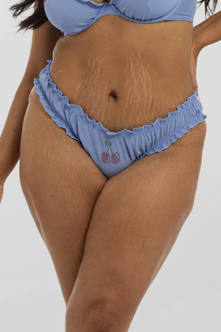 Squish Squish X Playful Promises Lili Blue Diamante Cherry Brief 4 Squish Squish X Playful Promises Lili Blue Diamante Cherry Brief