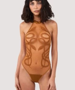 Thistle And Spire Medusa Liquid Gold Bodysuit