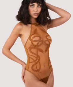 Thistle And Spire Medusa Liquid Gold Bodysuit