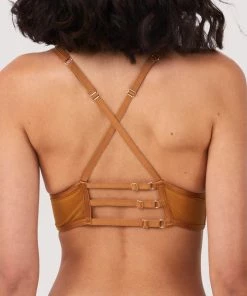 Thistle And Spire Erotic Medusa Liquid Gold Bralette