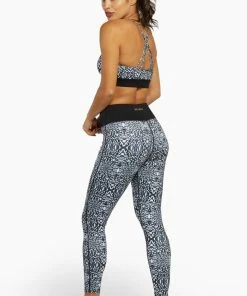 Wolf & Whistle Abstract Print High Waisted Activewear Leggings
