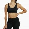 Wolf & Whistle Activewear Black Cycling Shorts With Mesh Panel