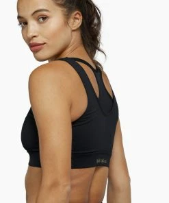 Wolf & Whistle Black Mesh Panel High Neck Sports Bra 11 Wolf & Whistle Black Mesh Panel High Neck Sports Bra