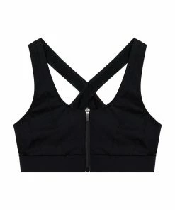 Wolf & Whistle Activewear Eco Black Zip Front Curve Bra 9 Wolf & Whistle Activewear Eco Black Zip Front Curve Bra