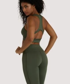 Wolf & Whistle Eco Dusty Olive Racer Back Bra