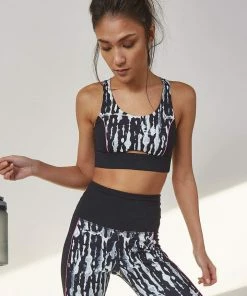 Wolf & Whistle Paint Splatter Strappy Back Bra