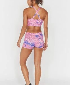 Wolf & Whistle Pink Marble Shorts 13 Wolf & Whistle Pink Marble Shorts