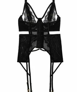 Wolf & Whistle Renata Black Basque Basques & Corsets 9 Wolf & Whistle Renata Black Basque Basques & Corsets
