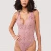 Wolf & Whistle Ariana Ash Rose Lace Body