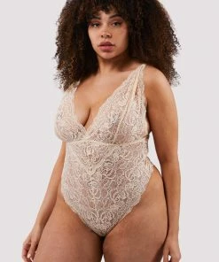 Wolf & Whistle Ariana Vanilla Lace Body Bodies