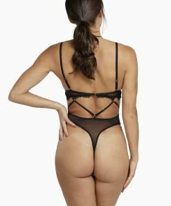 Wolf & Whistle Bodies Angelica Strappy Lace Body