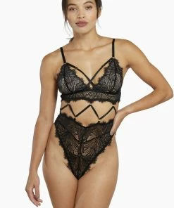 Wolf & Whistle Bodies Angelica Strappy Lace Body