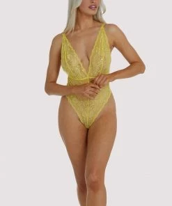 Wolf & Whistle Ariana Yellow Everyday Body Bodies