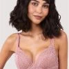 Wolf & Whistle Ariana Ash Rose Everyday Bra Plunge Bras