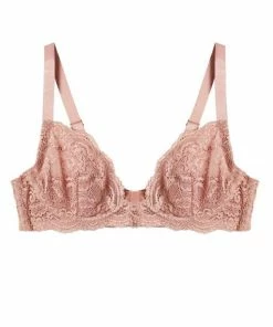 Wolf & Whistle Ariana Ash Rose Everyday Bra Plunge Bras