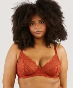 Wolf & Whistle Plunge Bras Ariana Ginger Everyday Bra