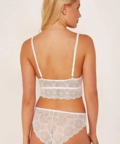 Wolf & Whistle Ari Lace White Bralette 8 Wolf & Whistle Ari Lace White Bralette
