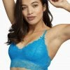 Wolf & Whistle Outlet Ariana Aqua Blue Everyday Lace Bralette
