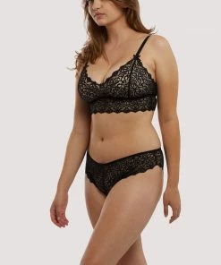 Wolf & Whistle Ariana Black Lace Bralette