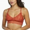Wolf & Whistle Ariana Intense Rust Everyday Lace Bralette