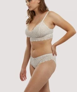 Wolf & Whistle Ariana Ivory Everyday Lace Bralette