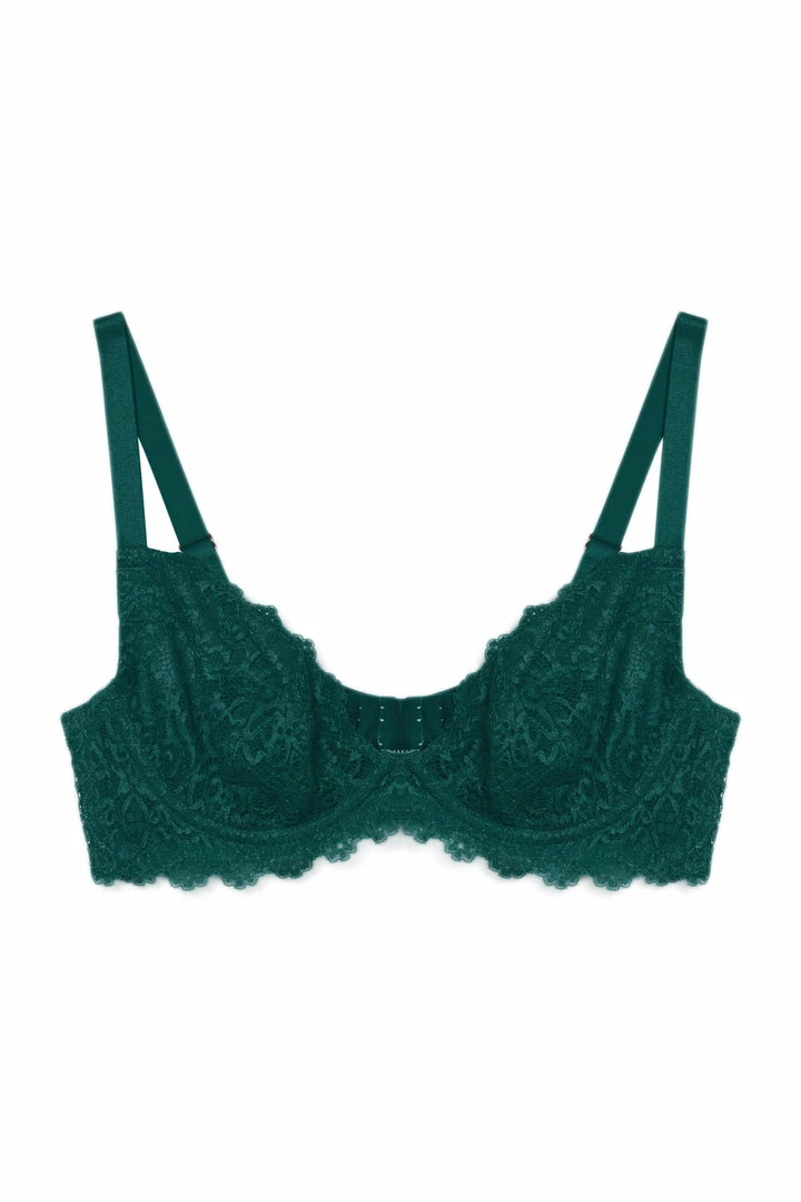 Wolf & Whistle Ariana Teal Everyday Lace Bra Outlet 11 Wolf & Whistle Ariana Teal Everyday Lace Bra Outlet