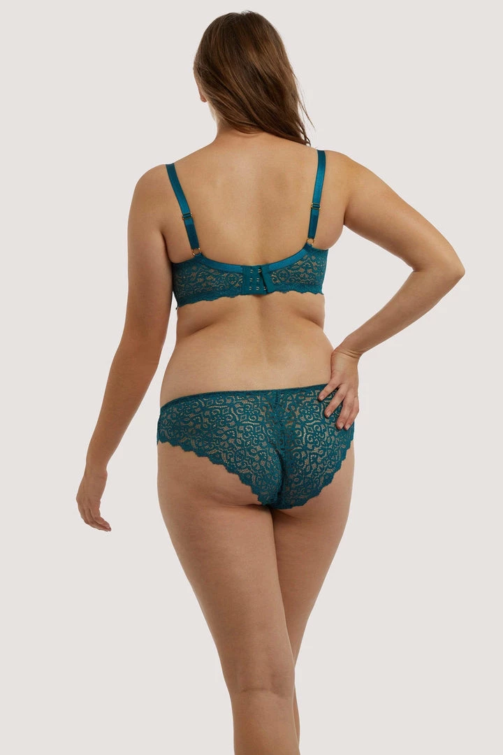 Wolf & Whistle Ariana Teal Everyday Lace Bra Outlet 9 Wolf & Whistle Ariana Teal Everyday Lace Bra Outlet