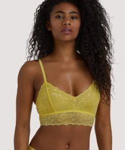 Wolf & Whistle Outlet Ariana Yellow Everyday Bralette