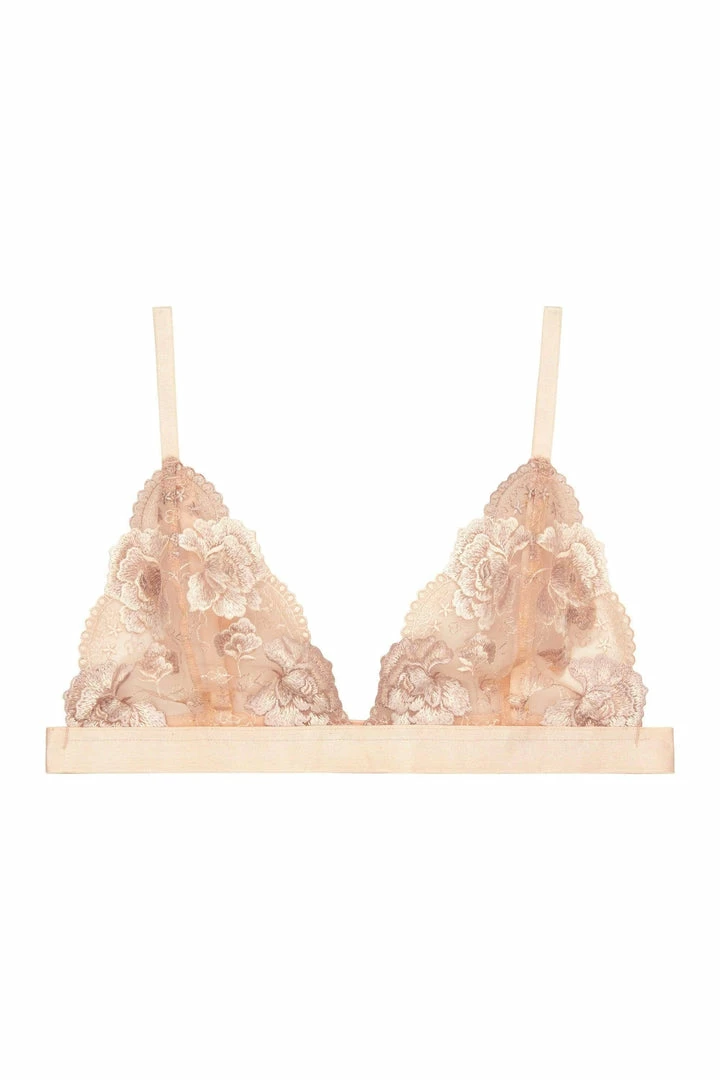 Wolf & Whistle Grace Blush Embroidered Triangle Bra Outlet 5 Wolf & Whistle Grace Blush Embroidered Triangle Bra Outlet