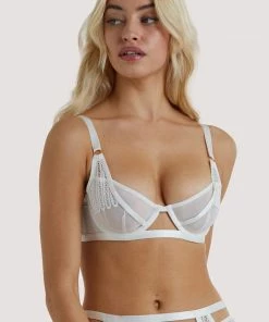 Wolf & Whistle Milana Ivory Bra Outlet