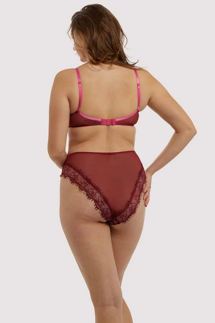 Wolf & Whistle Neve Kimono Print Plunge Bra 8 Wolf & Whistle Neve Kimono Print Plunge Bra