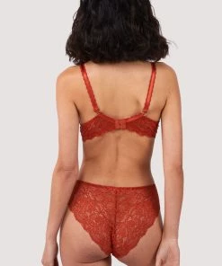 Wolf & Whistle Ariana Ginger Lace Brief