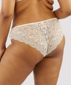 Wolf & Whistle Ariana Vanilla Lace Brief