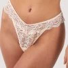 Wolf & Whistle Ariana Vanilla Lace Thong Knickers 1 Wolf & Whistle Ariana Vanilla Lace Thong Knickers