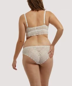 Wolf & Whistle Outlet Ariana Ivory Everyday Lace Brief