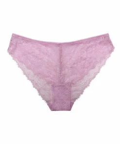 Wolf & Whistle Ariana Lilac Everyday Lace Brief