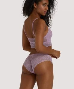Wolf & Whistle Ariana Lilac Everyday Lace Brief 7 Wolf & Whistle Ariana Lilac Everyday Lace Brief