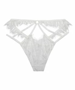 Wolf & Whistle Chantal White Brazilian Brief Outlet