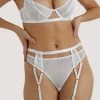 Wolf & Whistle Milana Ivory Thong Outlet 1 Wolf & Whistle Milana Ivory Thong Outlet