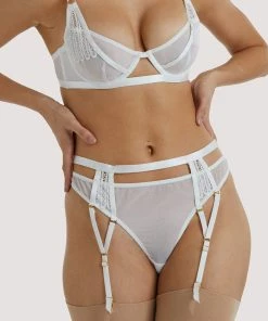 Wolf & Whistle Milana Ivory Thong Outlet