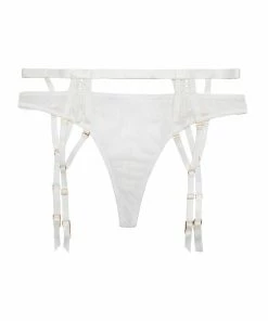 Wolf & Whistle Milana Ivory Thong Outlet