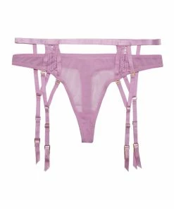 Wolf & Whistle Outlet Milana Lilac Thong