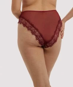 Wolf & Whistle Outlet Neve Kimono Print High Waist Brief