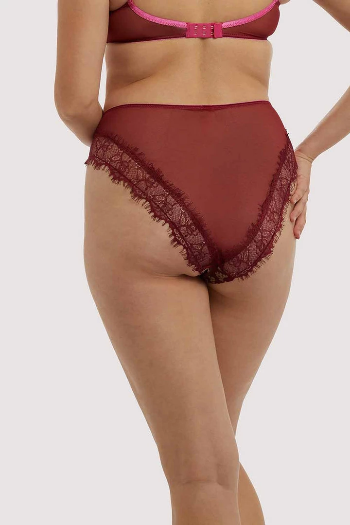 Wolf & Whistle Outlet Neve Kimono Print High Waist Brief 4 Wolf & Whistle Outlet Neve Kimono Print High Waist Brief