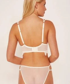 Bridal Lingerie Wolf & Whistle Alyssa Ivory White Applique Bra